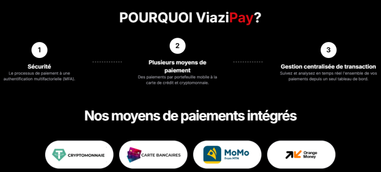 Solutions de paiement en ligne: Les avantages de ViaziPay